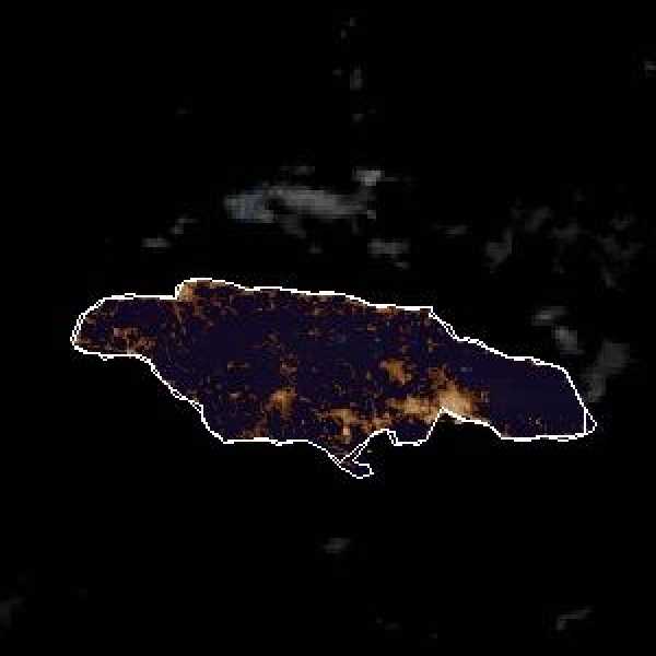 météo tropicale : Image satellite .