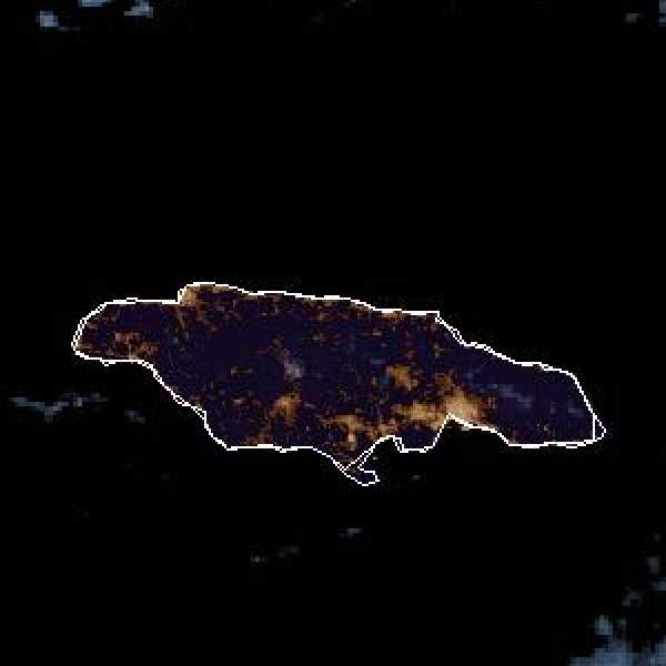 météo tropicale : Image satellite .