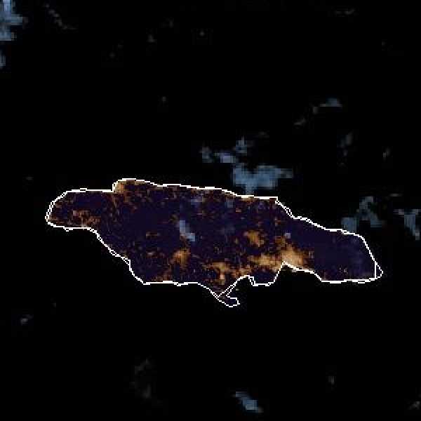 météo tropicale : Image satellite .