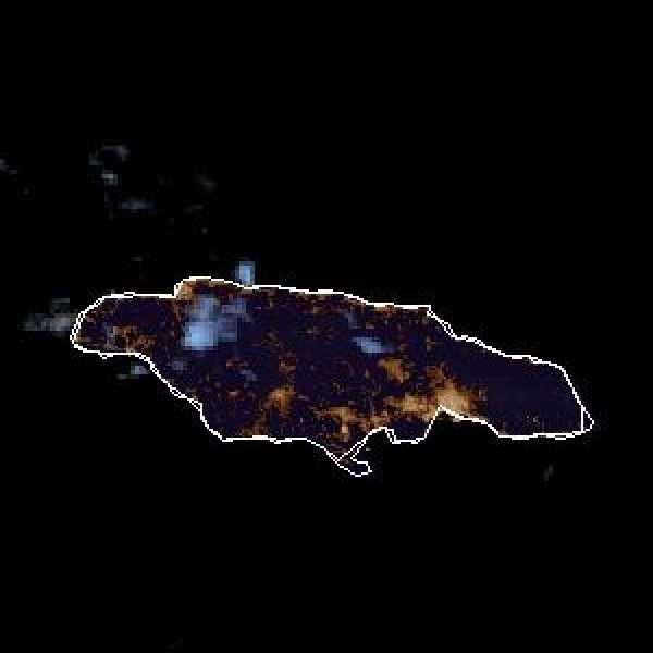 météo tropicale : Image satellite .