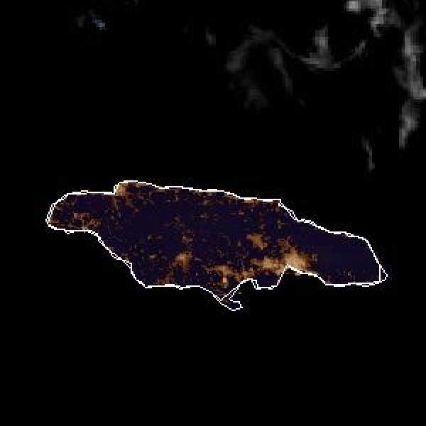 météo tropicale : Image satellite .