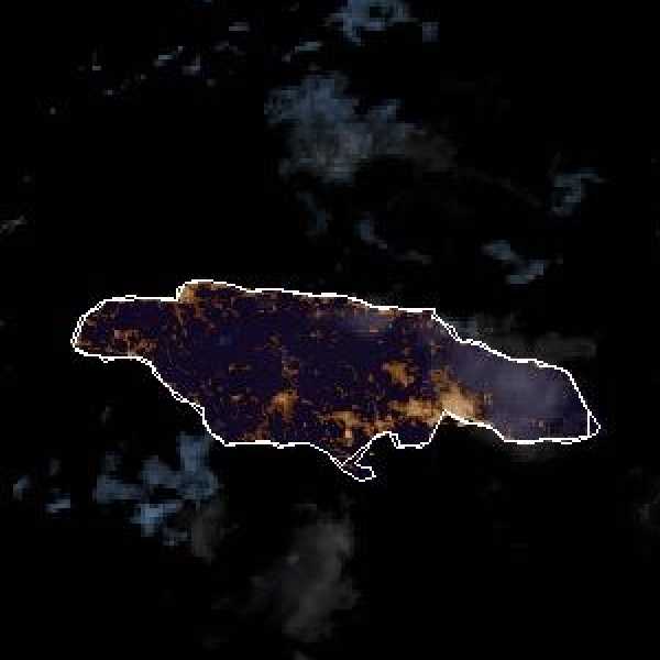 météo tropicale : Image satellite .