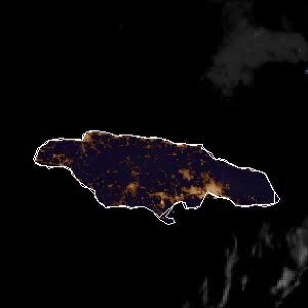 météo tropicale : Image satellite .