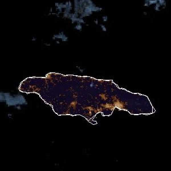 météo tropicale : Image satellite .