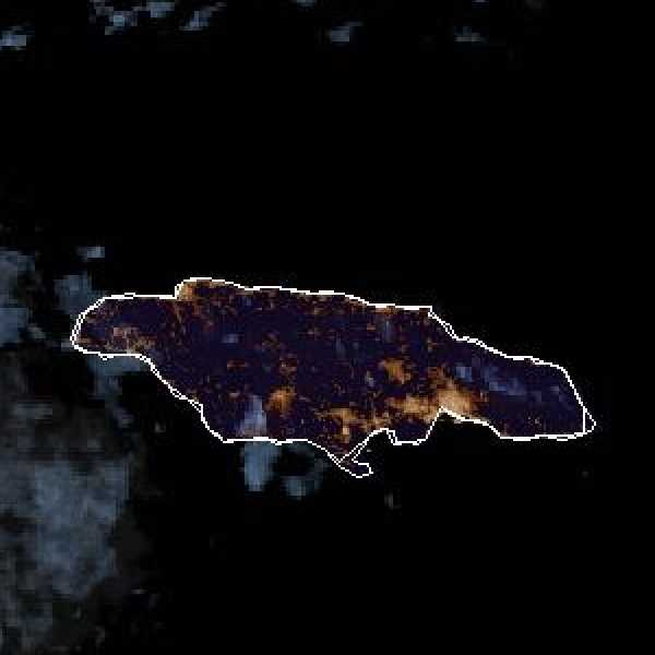 météo tropicale : Image satellite .