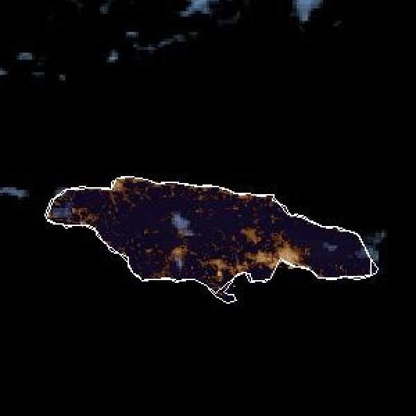 météo tropicale : Image satellite .
