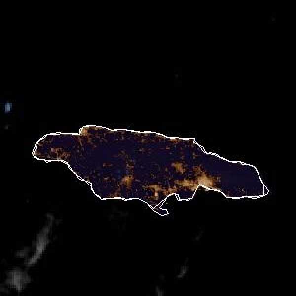 météo tropicale : Image satellite .