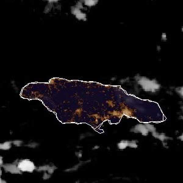 météo tropicale : Image satellite .