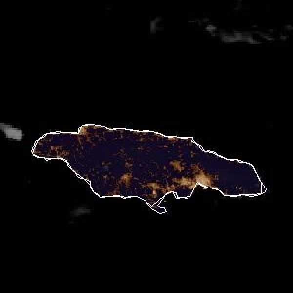 météo tropicale : Image satellite .