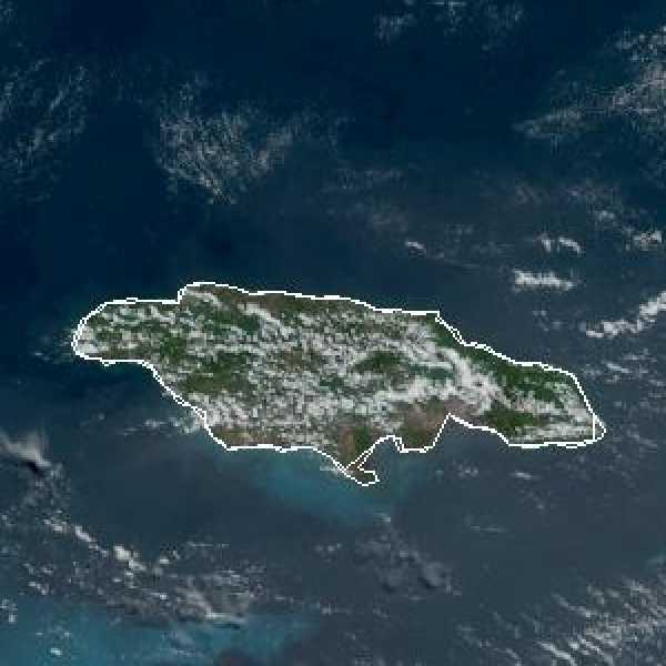 météo tropicale : Image satellite .