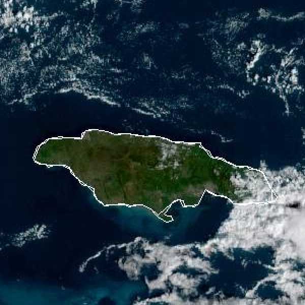 météo tropicale : Image satellite .