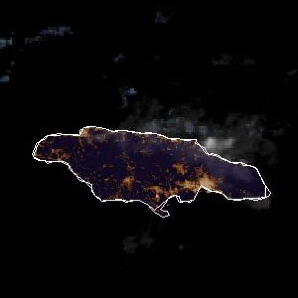 météo tropicale : Image satellite .