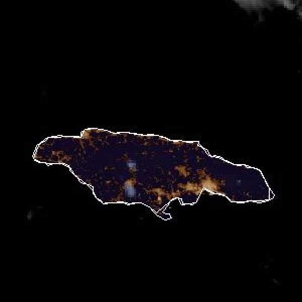 météo tropicale : Image satellite .