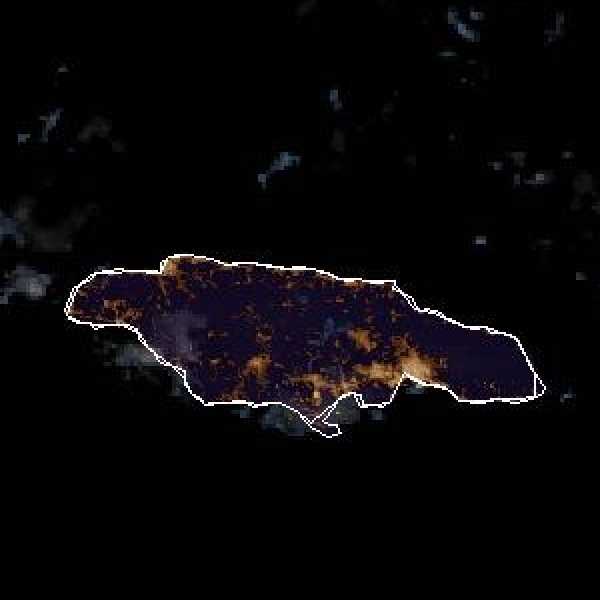 météo tropicale : Image satellite .