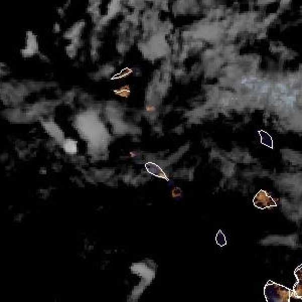 météo tropicale : Image satellite .