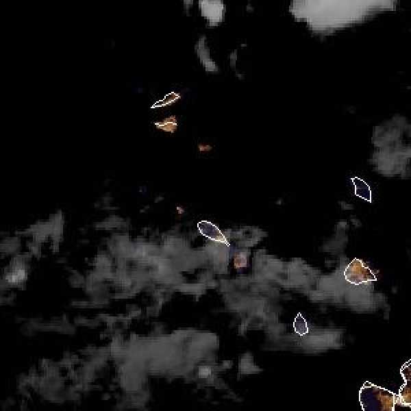 météo tropicale : Image satellite .