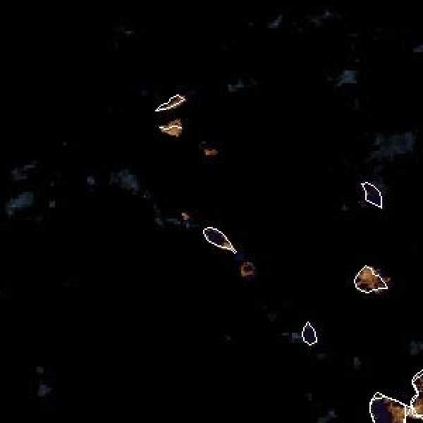 météo tropicale : Image satellite .