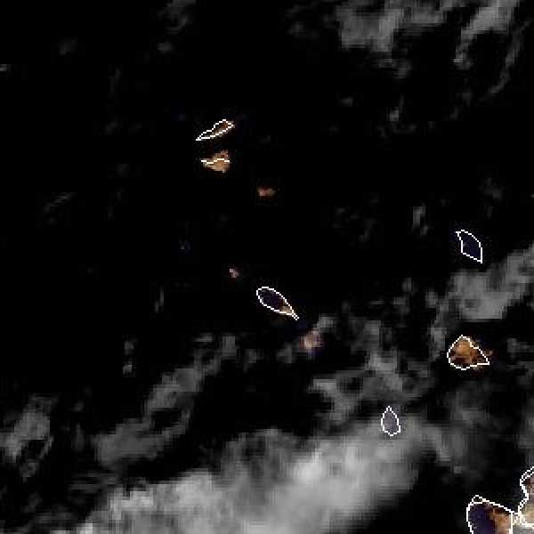 météo tropicale : Image satellite .