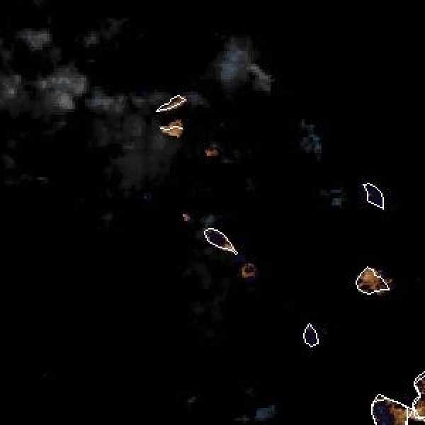 météo tropicale : Image satellite .