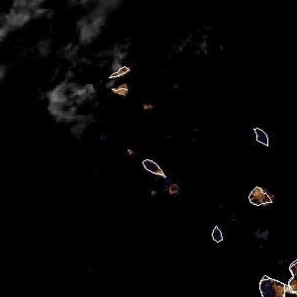 météo tropicale : Image satellite .