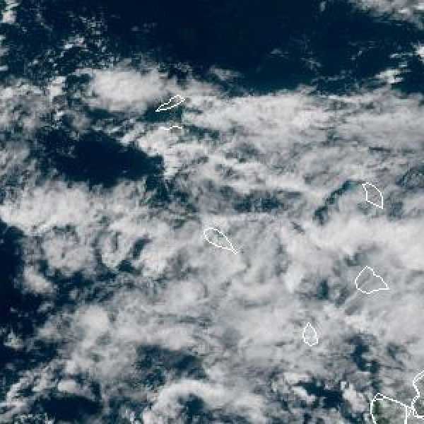 météo tropicale : Image satellite .