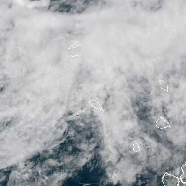 météo tropicale : Image satellite .