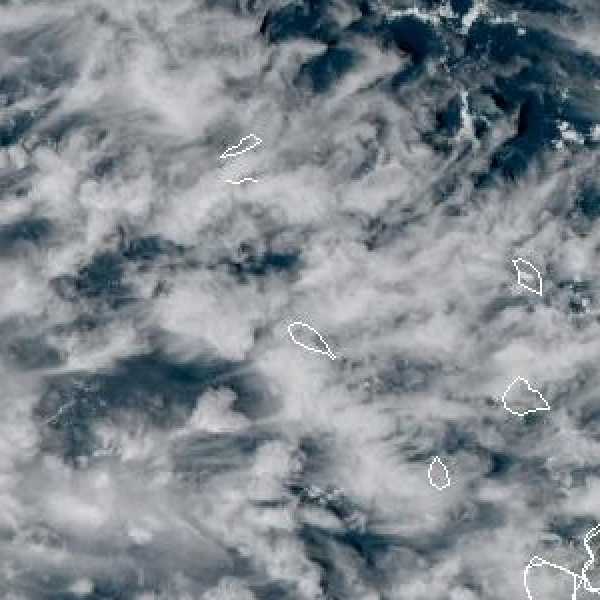 météo tropicale : Image satellite .