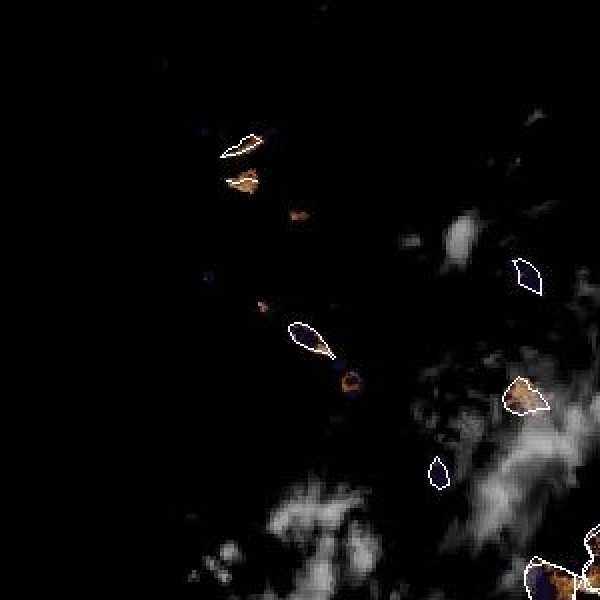 météo tropicale : Image satellite .