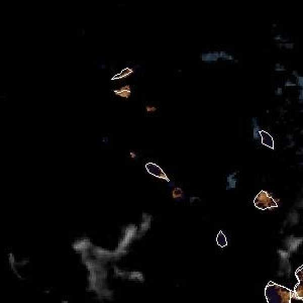 météo tropicale : Image satellite .