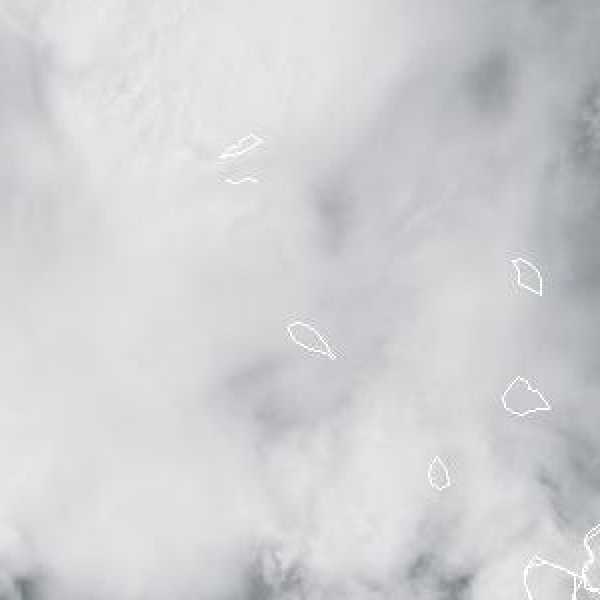 météo tropicale : Image satellite .