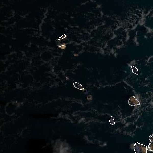 météo tropicale : Image satellite .