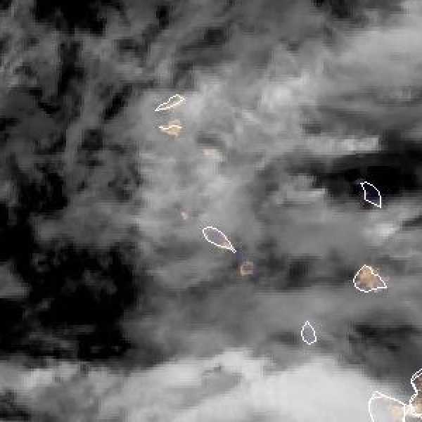 météo tropicale : Image satellite .