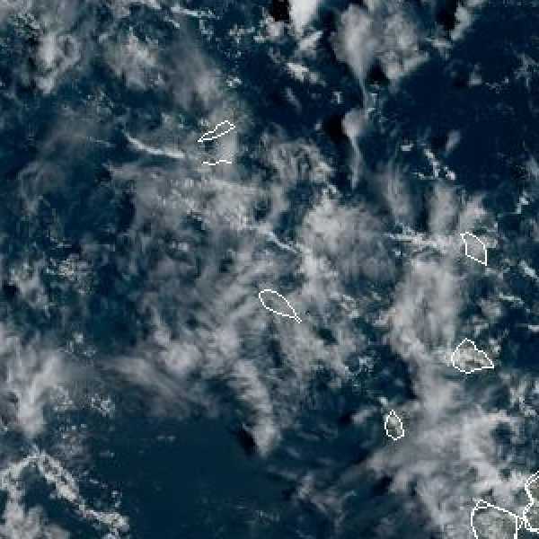 météo tropicale : Image satellite .
