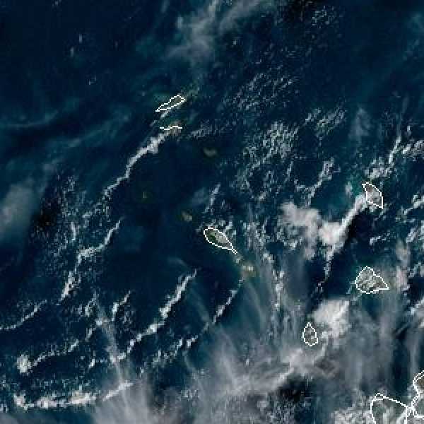 météo tropicale : Image satellite .