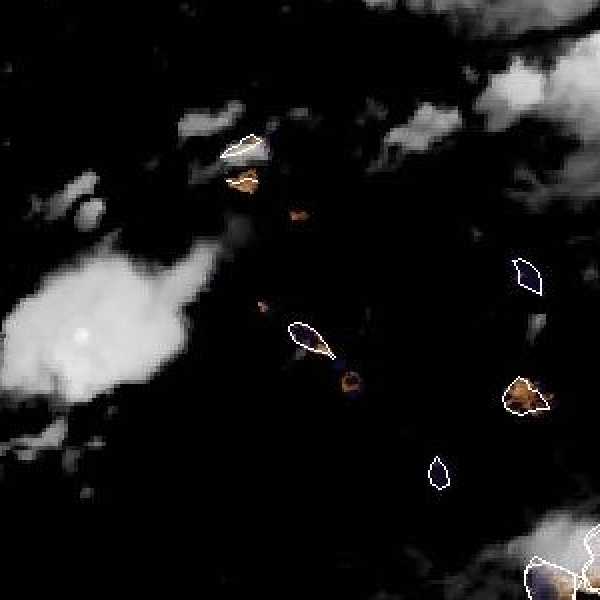 météo tropicale : Image satellite .