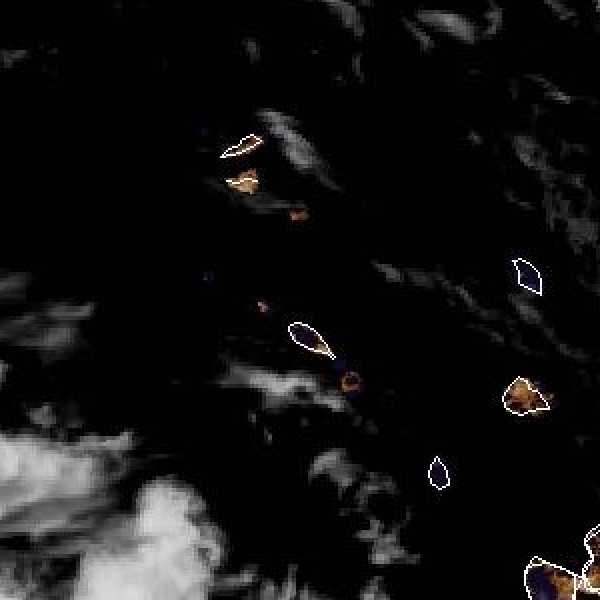 météo tropicale : Image satellite .