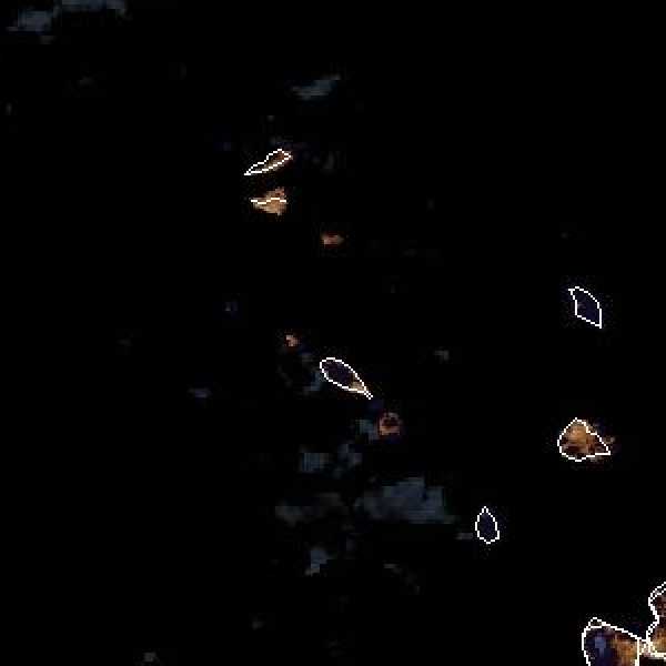 météo tropicale : Image satellite .