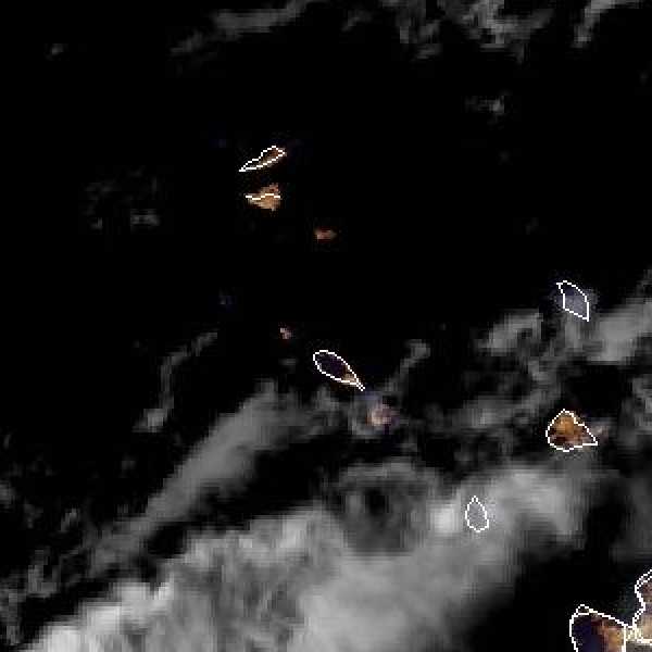 météo tropicale : Image satellite .