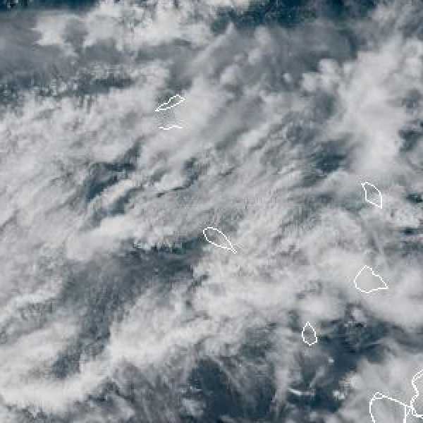 météo tropicale : Image satellite .