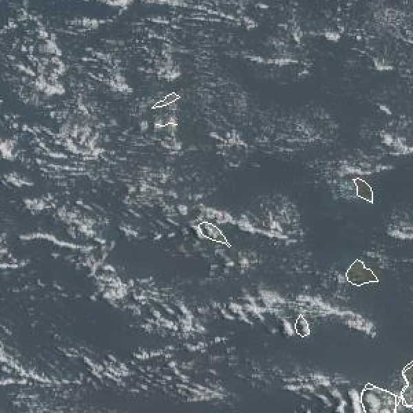 météo tropicale : Image satellite .