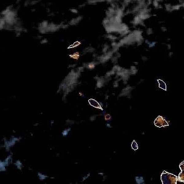 météo tropicale : Image satellite .