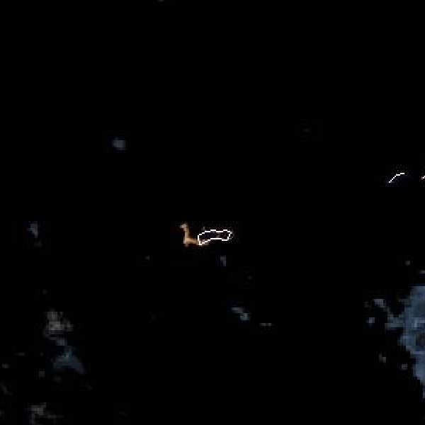 météo tropicale : Image satellite .