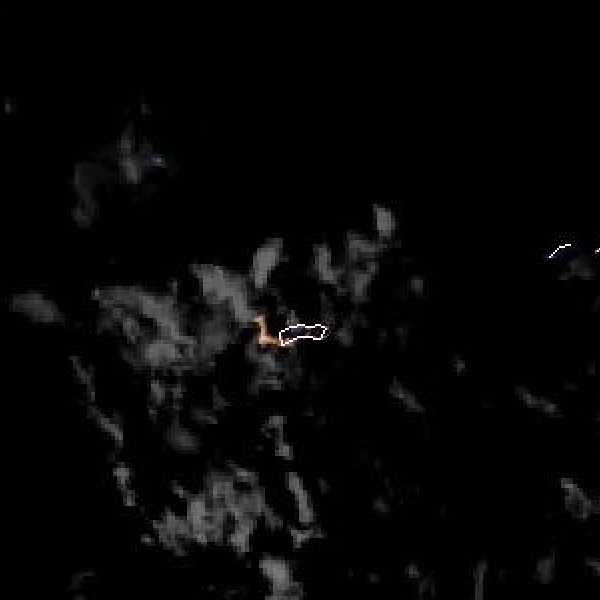 météo tropicale : Image satellite .