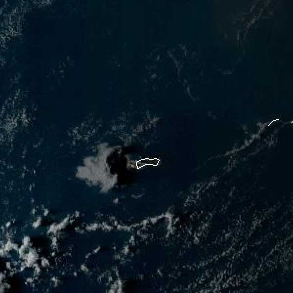 météo tropicale : Image satellite .