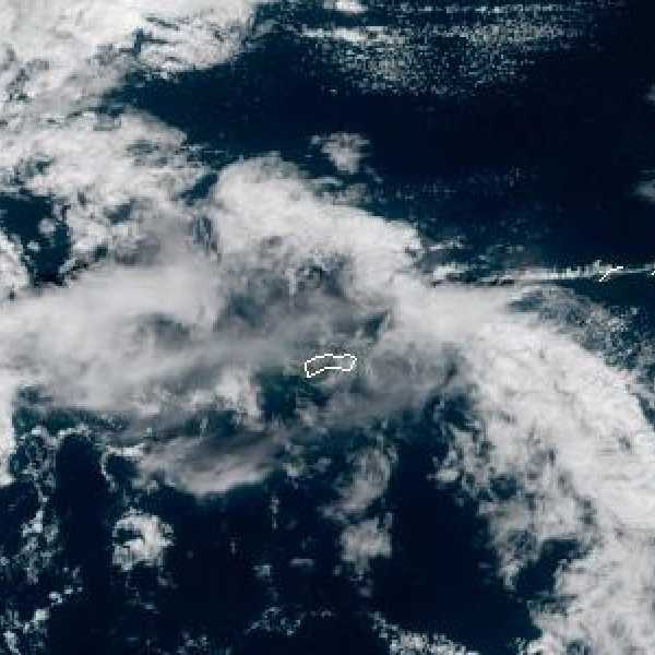 météo tropicale : Image satellite .