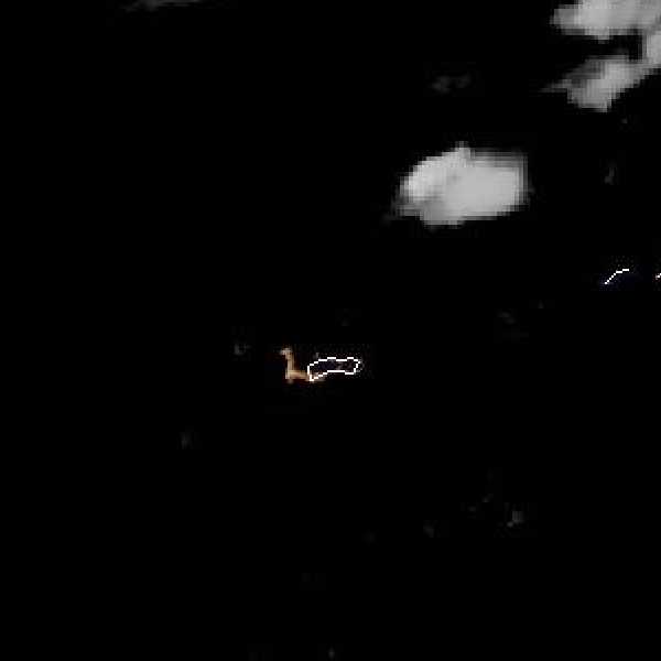 météo tropicale : Image satellite .