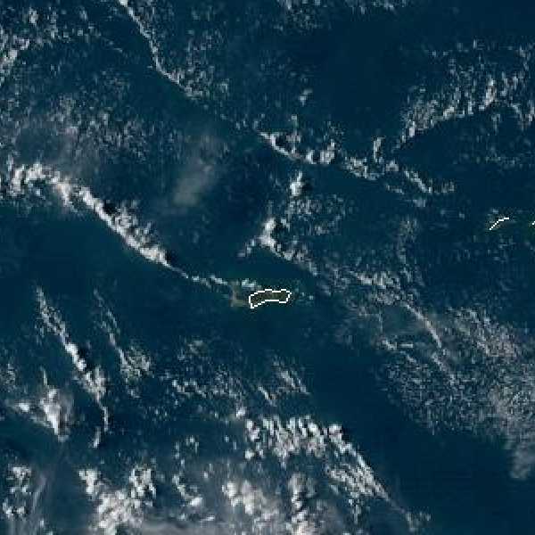 météo tropicale : Image satellite .