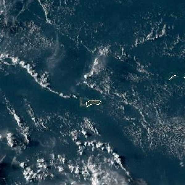 météo tropicale : Image satellite .