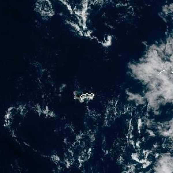 météo tropicale : Image satellite .