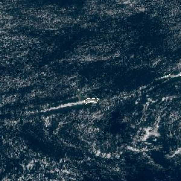 météo tropicale : Image satellite .